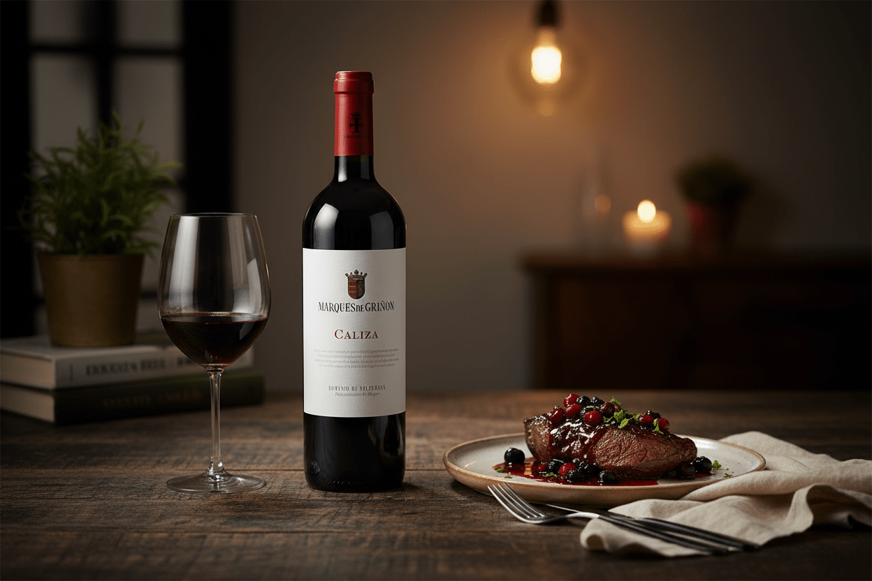 Vino Tinto Marqués de Griñón Caliza 750ml D.O. Valdepusa (Pago) - Vino de España - La Cavaslider_item_HiMBLA