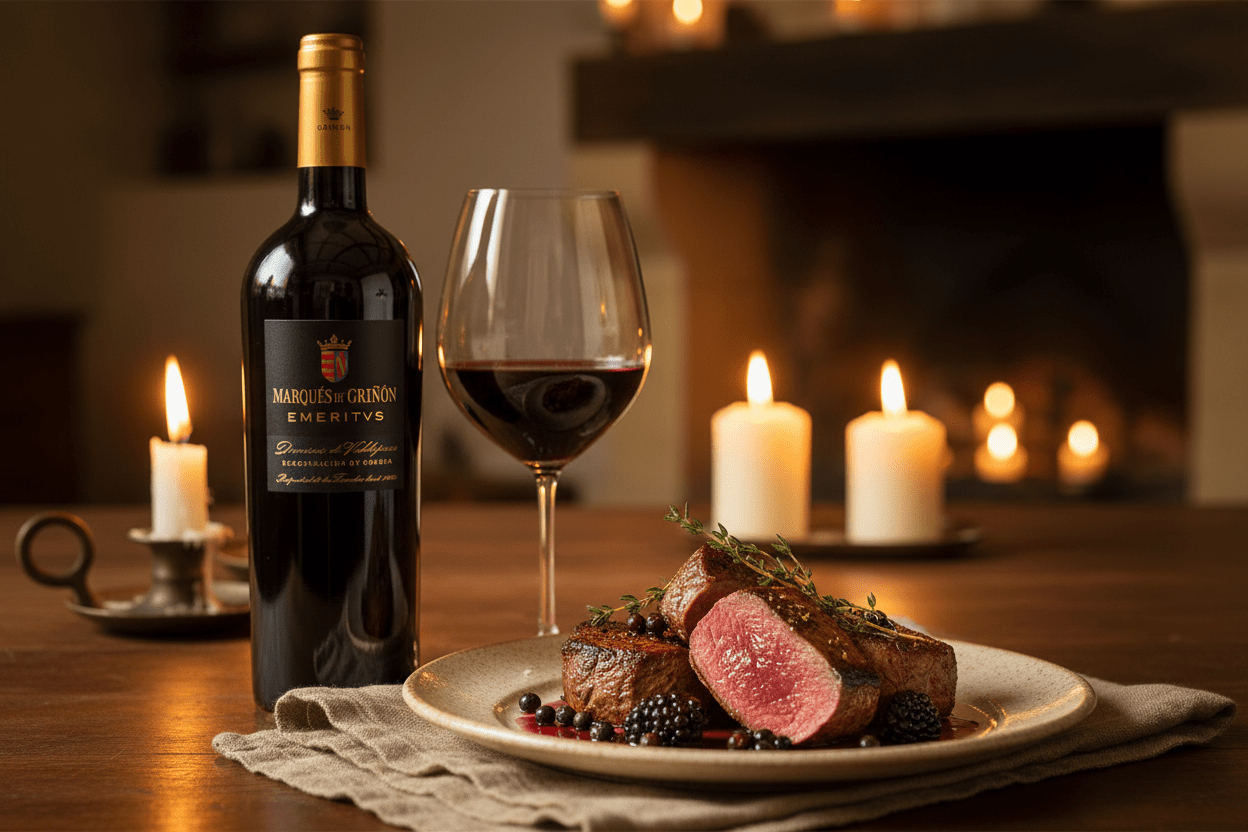Vino Tinto Marqués de Griñón Emeritus 750ml Vino de Pago Dominio de Valdepusa - Vino de España - La Cava