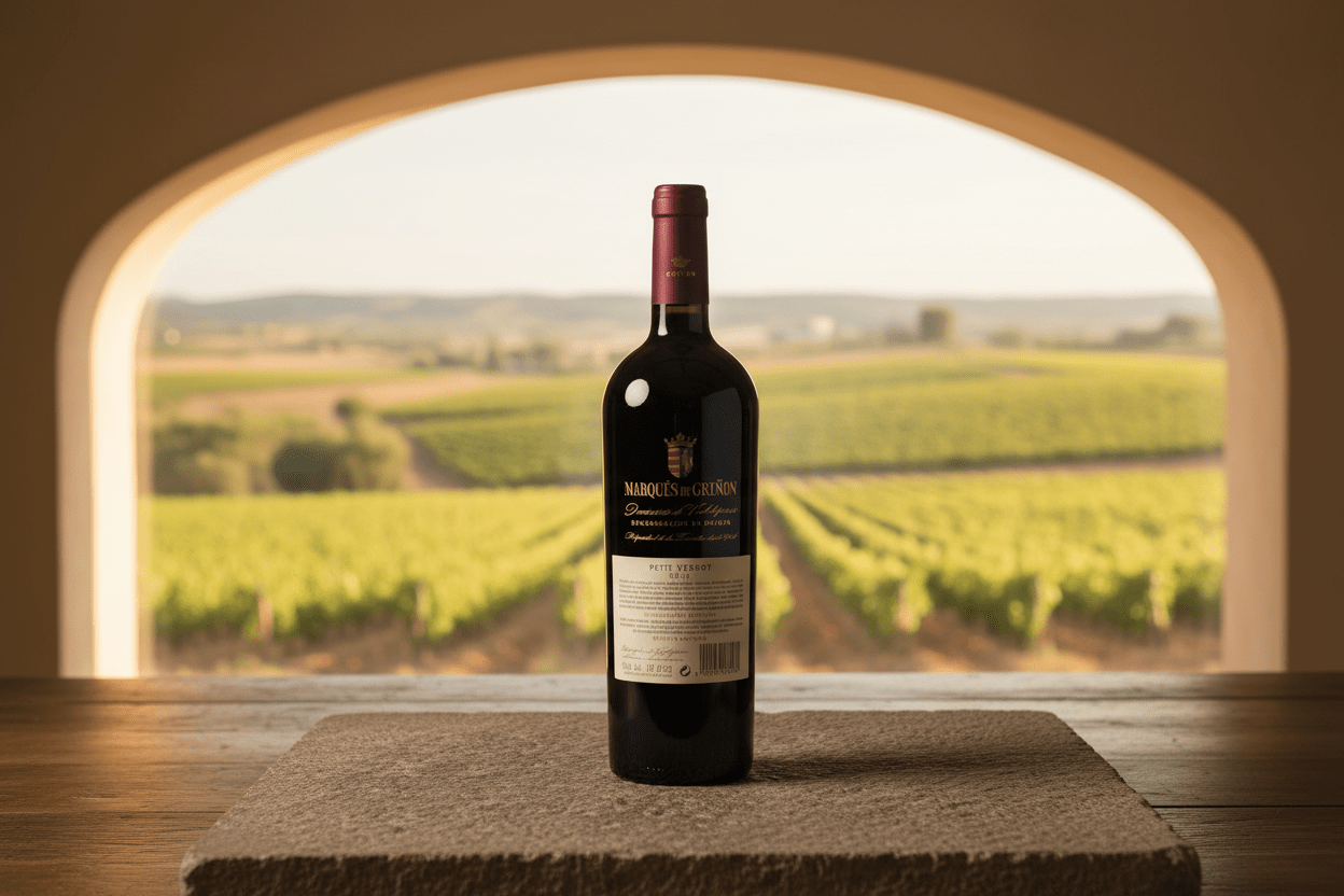 Vino Tinto Marqués de Griñón Petit Verdot 750ml Vino de Pago D.O. Valdepusa - Vino de España - La Cava