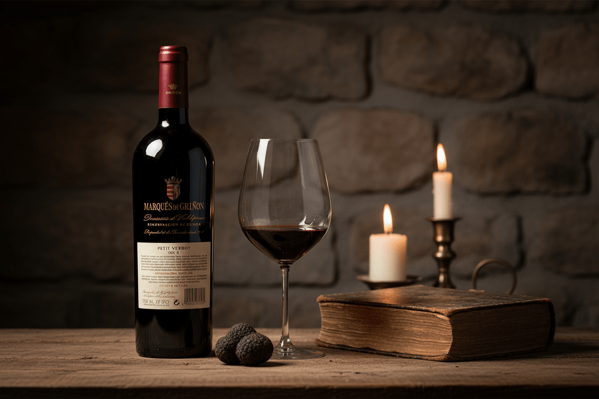 Vino Tinto Marqués de Griñón Petit Verdot 750ml Vino de Pago D.O. Valdepusa - Vino de España - La Cava