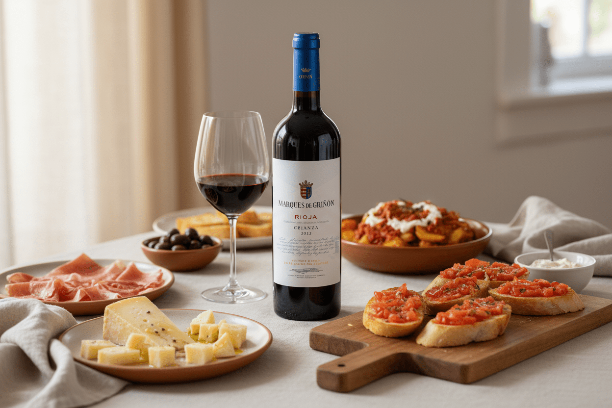 Vino Tinto Marqués de Griñón Rioja Crianza 750ml Selección Especial D.O.Ca. Rioja - Vino de España - La Cava