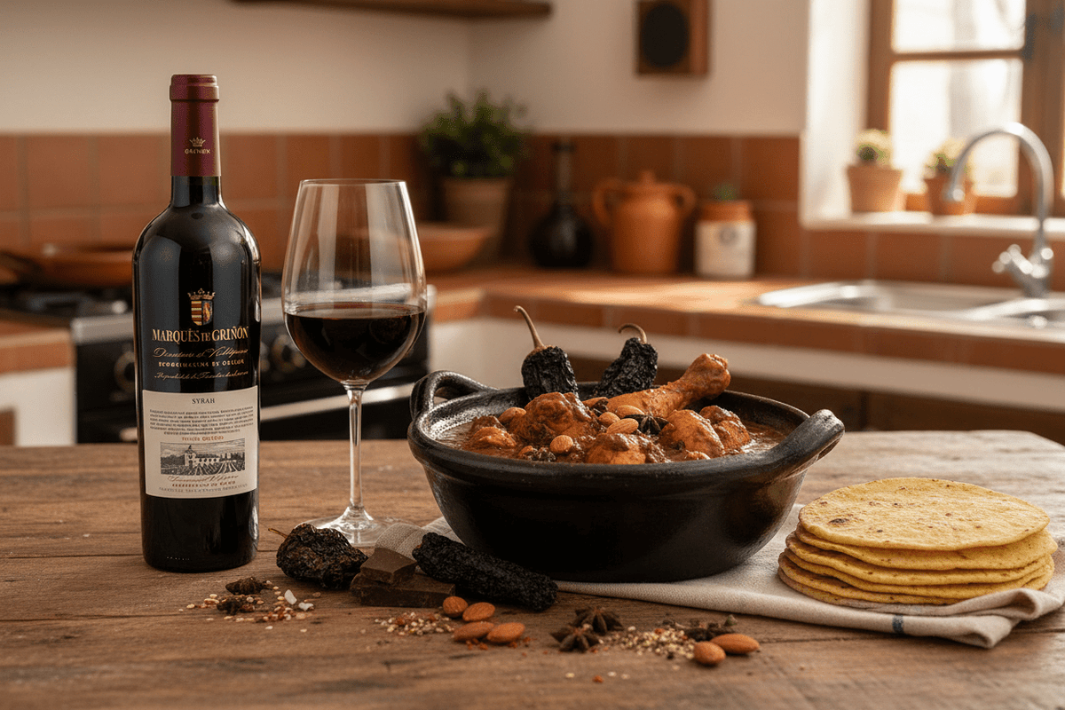 Vino Tinto Marqués de Griñón Syrah 750ml 100% Syrah D.O. Pago Valdepusa - Vino de España - La Cava