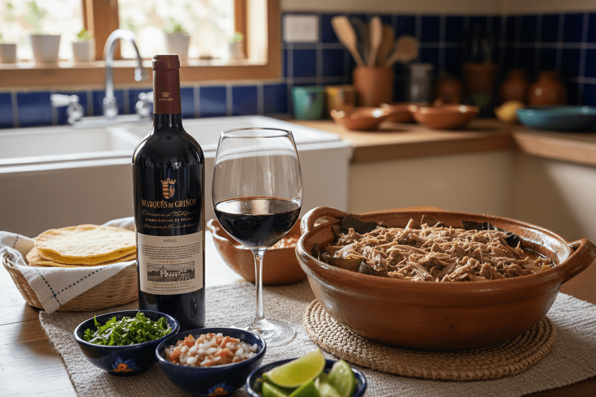 Vino Tinto Marqués de Griñón Syrah 750ml 100% Syrah D.O. Pago Valdepusa - Vino de España - La Cava
