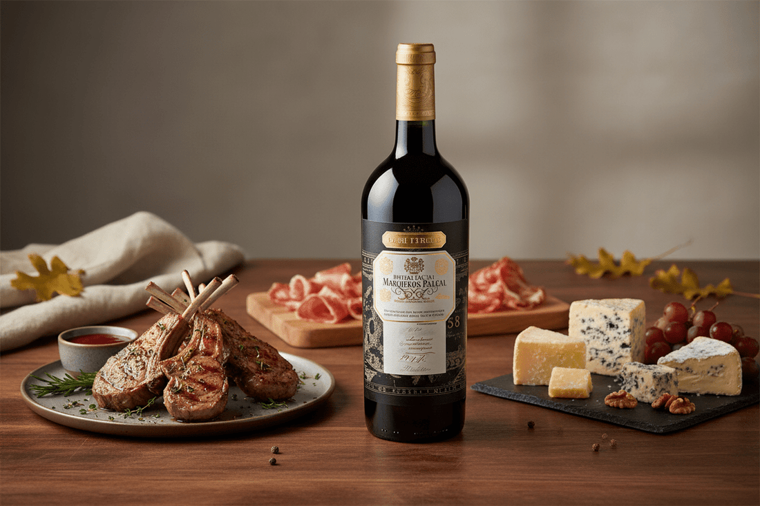 Vino Tinto Marqués de Riscal Gran Reserva 750ml 30 Meses de Crianza en Roble - Vino de España - La Cava