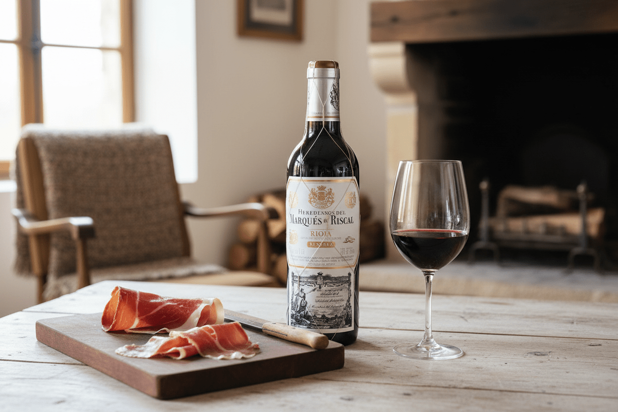 Vino Tinto Marqués de Riscal Reserva 375ml Rioja - Vino de España - La Cava