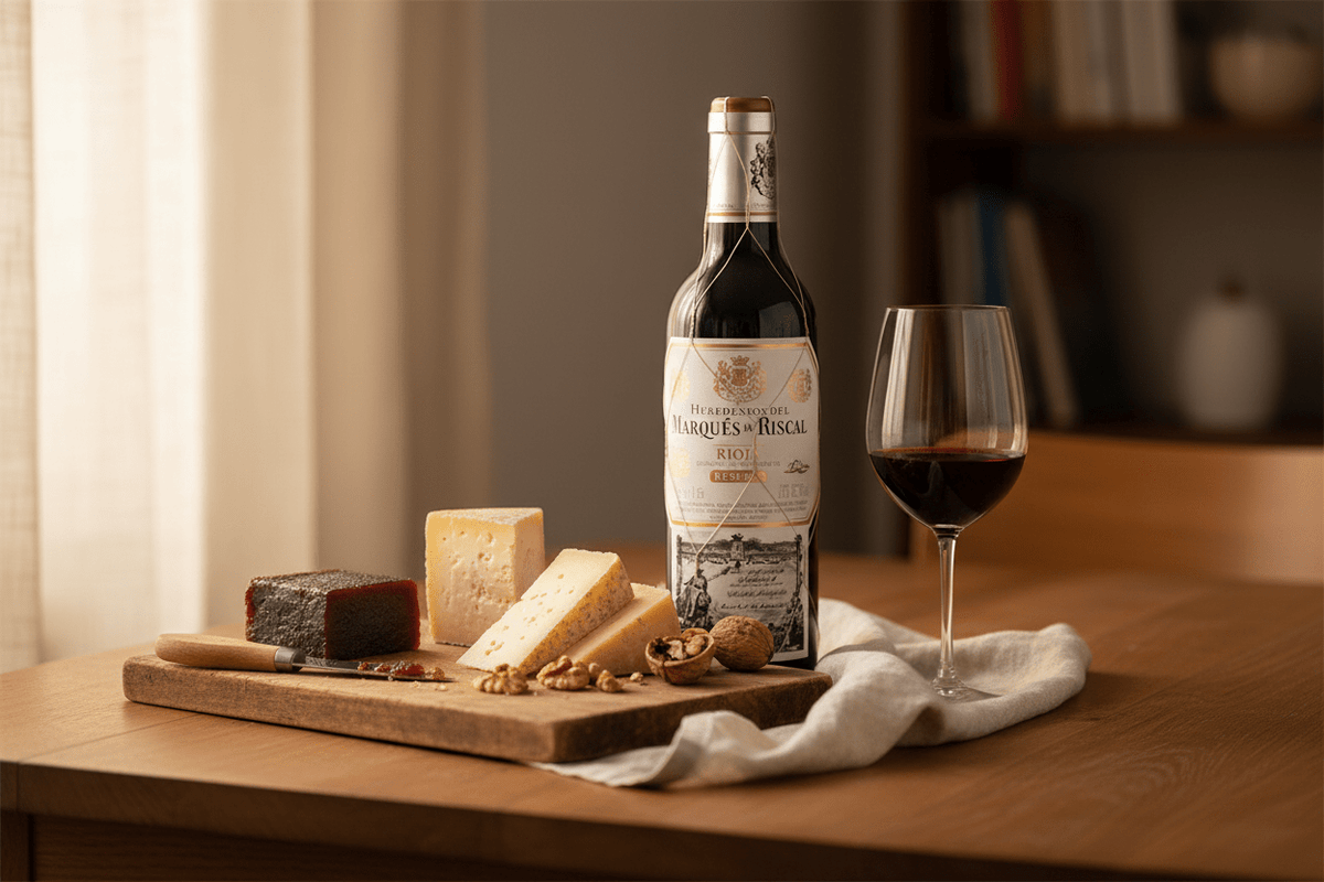 Vino Tinto Marqués de Riscal Reserva 375ml Rioja - Vino de España - La Cava