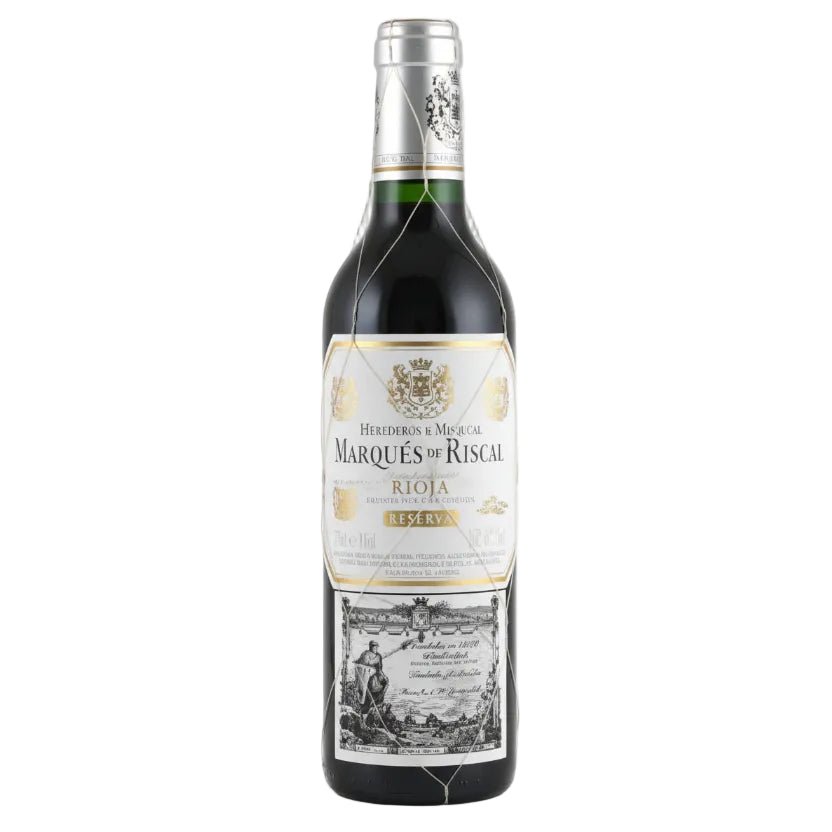 Vino Tinto Marqués de Riscal Reserva 750ml D.O.Ca. Rioja - Vino de España - La Cava