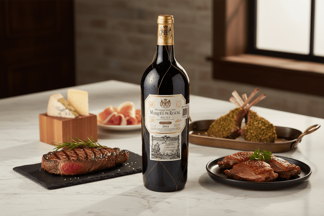 Vino Tinto Marqués de Riscal Reserva Magnum 1.5L Tempranillo D.O.Ca. Rioja - Vino de España - La Cava