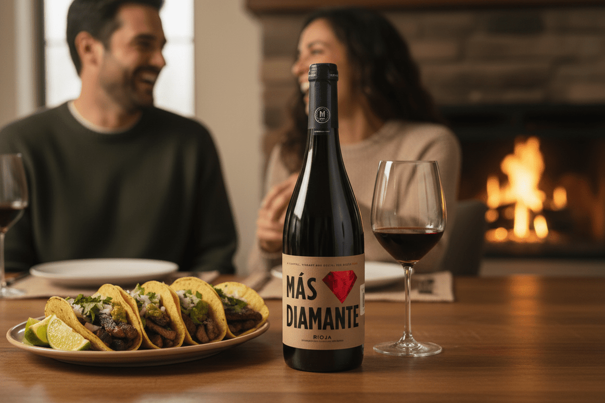 Vino Tinto Más Diamante de 750 ml - La Cava