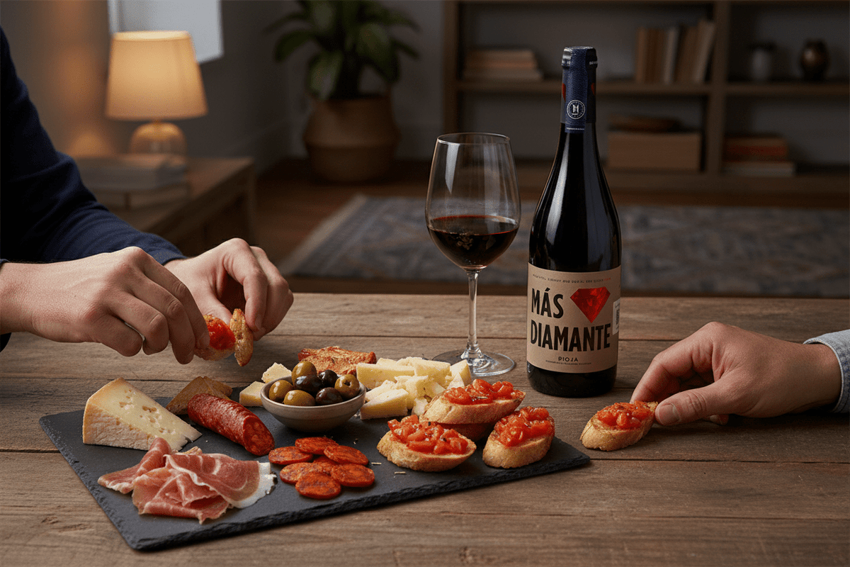 Vino Tinto Más Diamante de 750 ml - La Cava