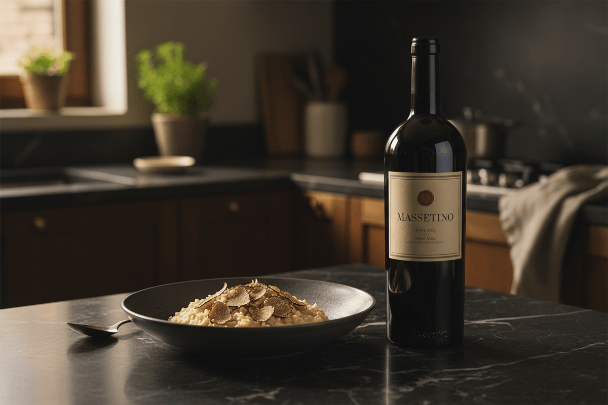 Vino Tinto Massetino 2022 Merlot de Bolgheri Toscana - Vino de Italia - La Cava