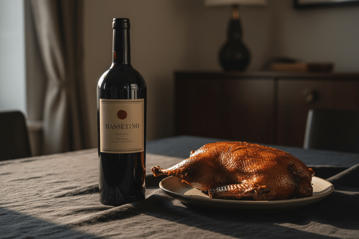 Vino Tinto Massetino 2022 Merlot de Bolgheri Toscana - Vino de Italia - La Cava