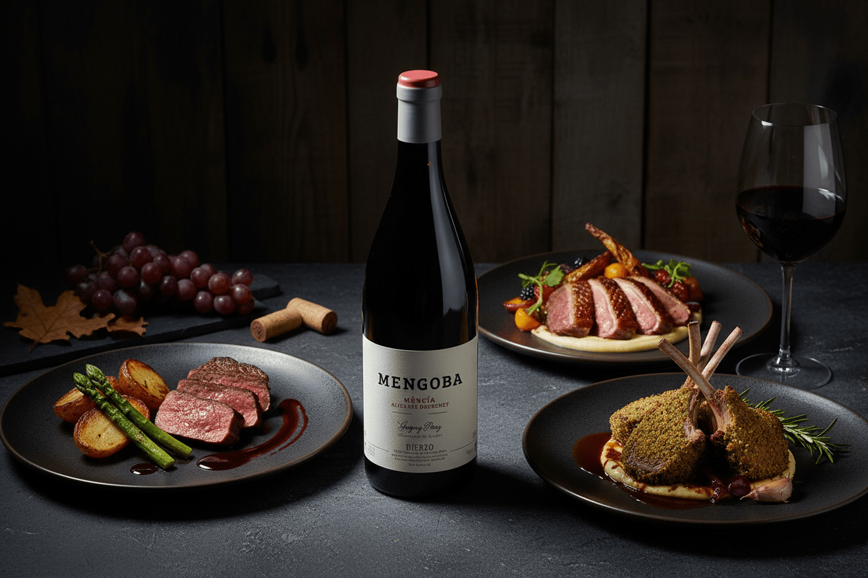 Vino Tinto Mengoba 2020 Mencía de Autor El Bierzo (Foudres) - Vino de España - La Cava