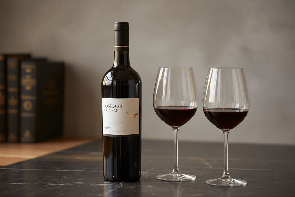 Vino Tinto Merlot Selección 750ml Valle Central - Vino de Chile - La Cava