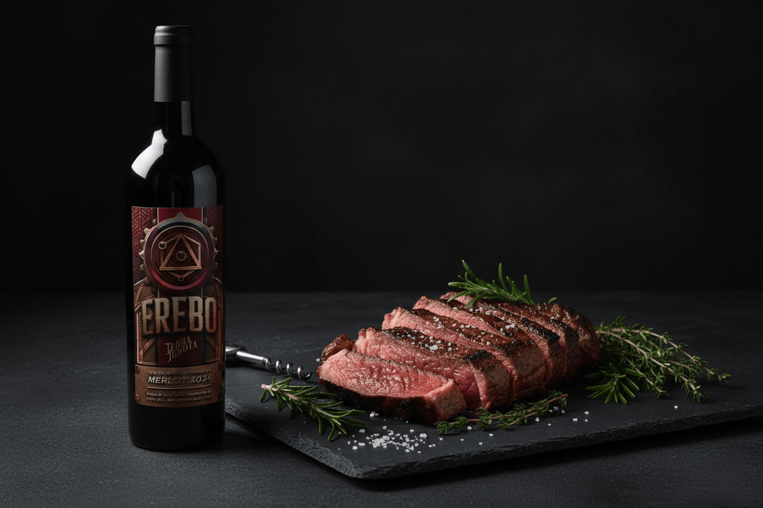 Vino Tinto Mexicano Erebo Merlot 2024 - La Cava