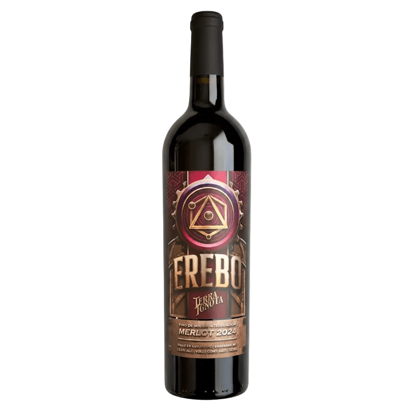 Vino Tinto Mexicano Erebo Merlot 2024 - La Cava