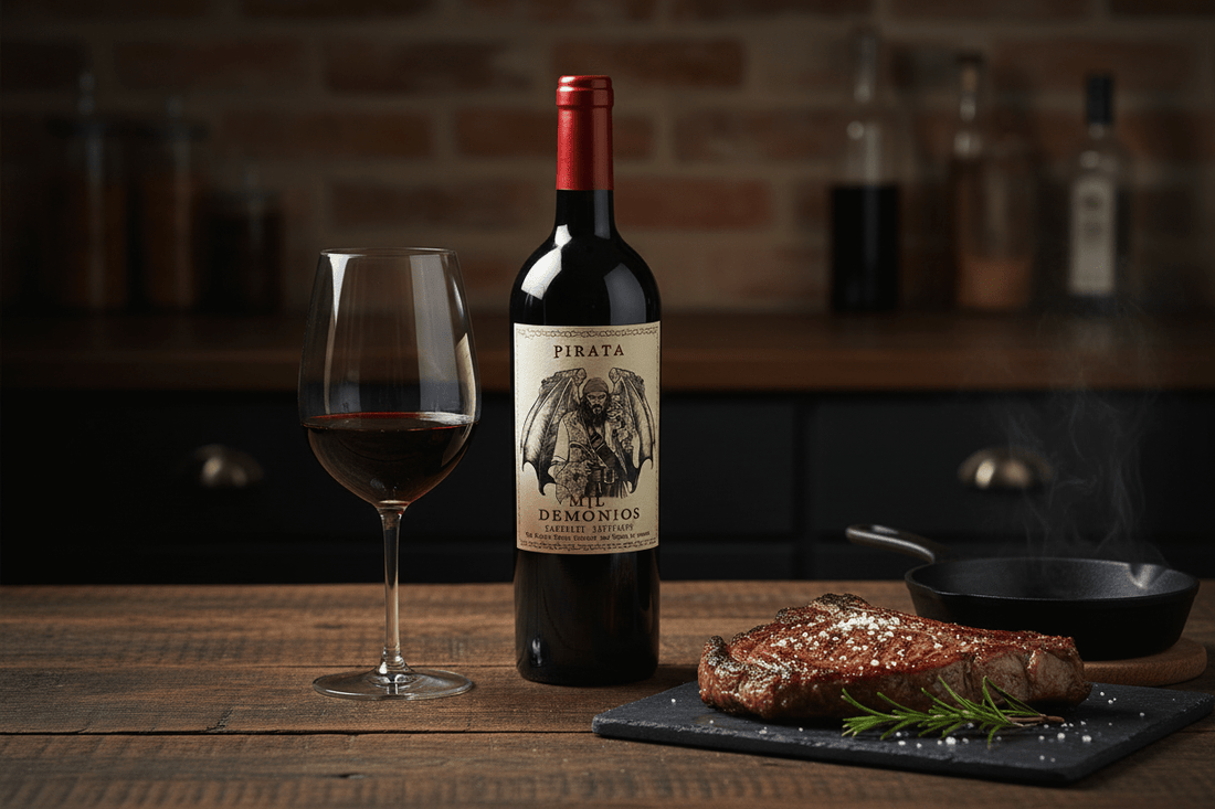 Vino Tinto Mil Demonios Pirata, Cabernet Sauvignon 750ml 2021 - Vino Argentino - La Cava