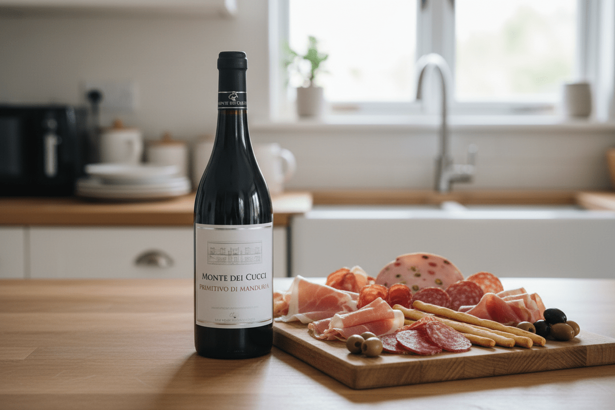 Vino tinto monte dei cocci Italia 750ml - La Cava