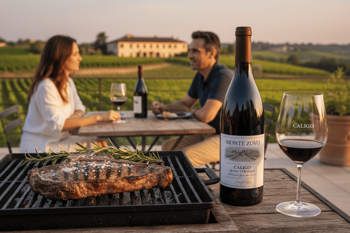 Vino Tinto Monte Zovo Caligo Rosso Veronese - La Cava