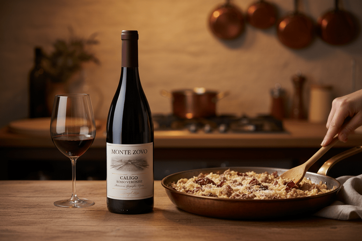 Vino Tinto Monte Zovo Caligo Rosso Veronese - La Cava