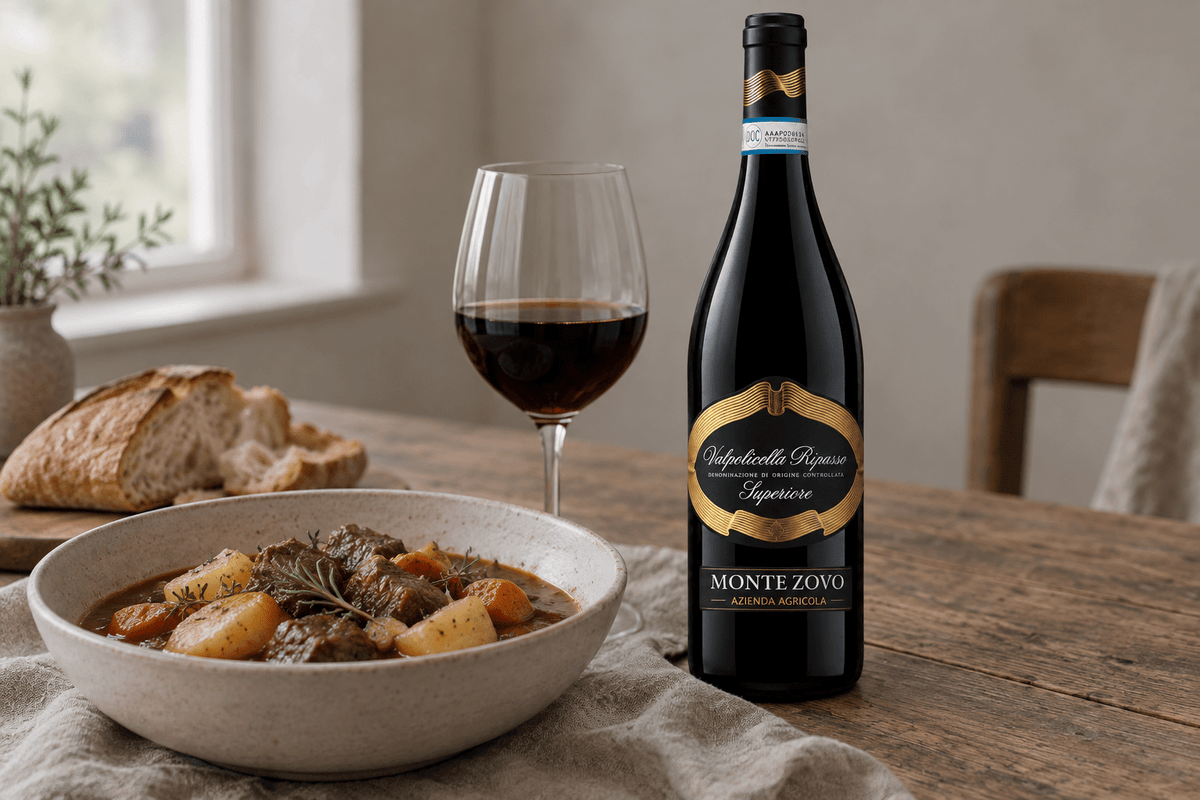 Vino Tinto Monte Zovo Valpolicella Ripasso Superiore - La Cava