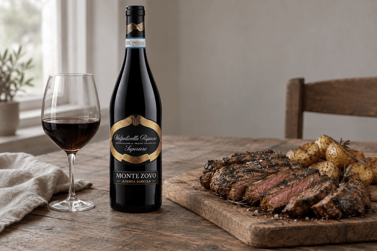Vino Tinto Monte Zovo Valpolicella Ripasso Superiore - La Cava