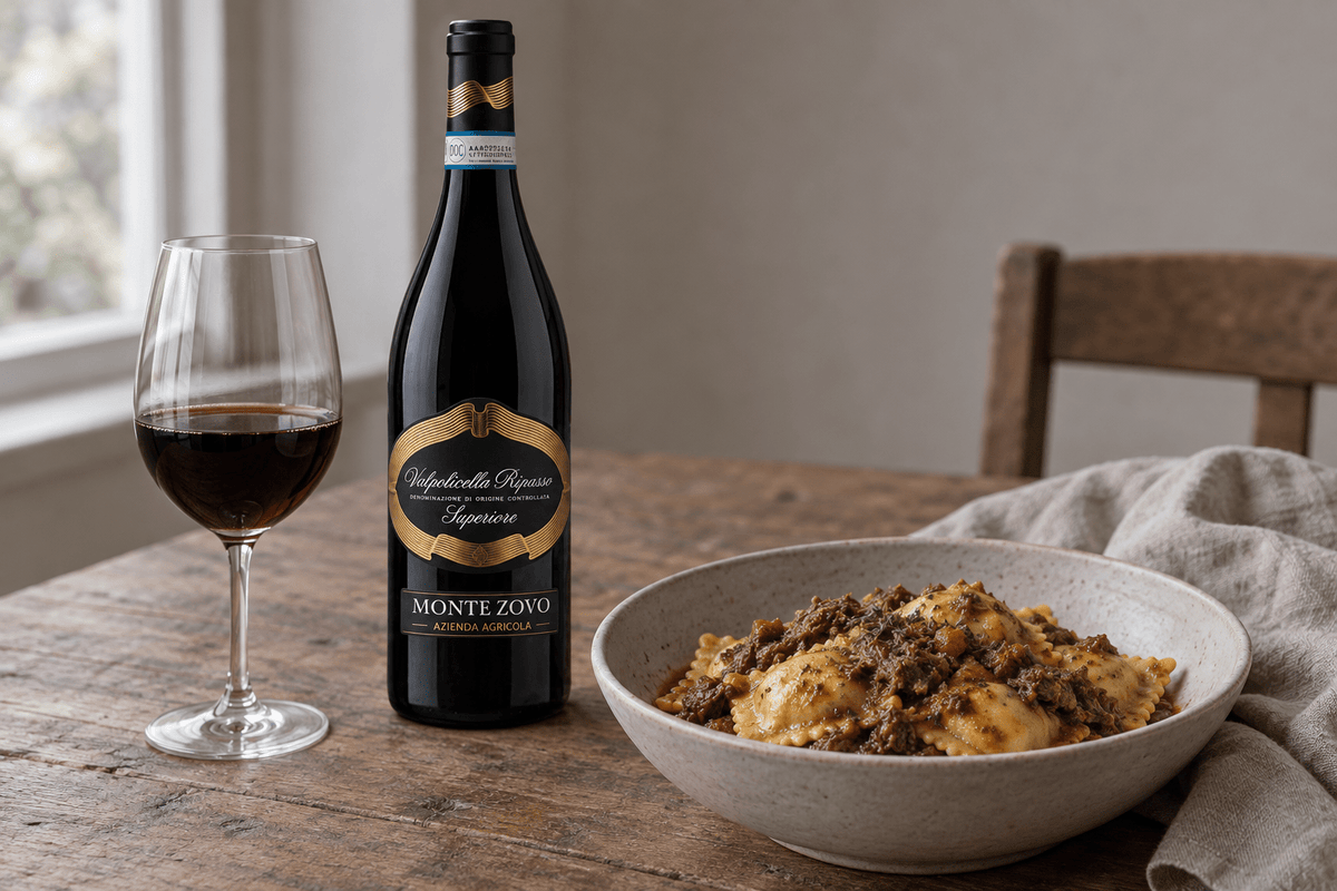 Vino Tinto Monte Zovo Valpolicella Ripasso Superiore - La Cava