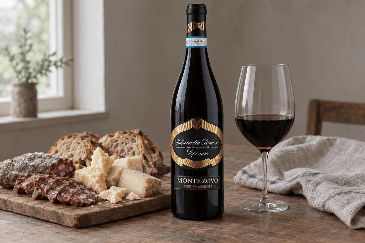 Vino Tinto Monte Zovo Valpolicella Ripasso Superiore - La Cava