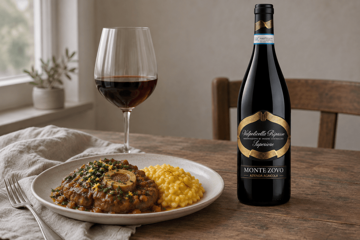 Vino Tinto Monte Zovo Valpolicella Ripasso Superiore - La Cava