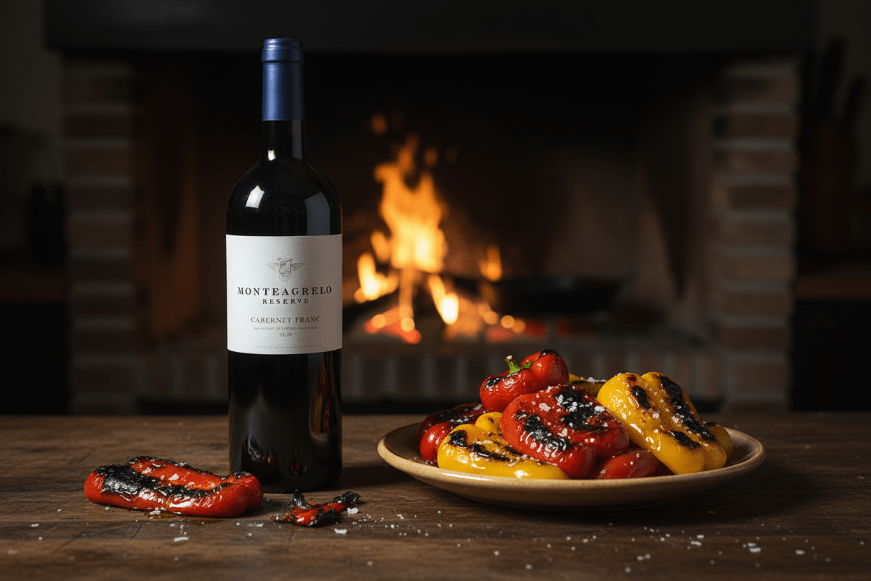 Vino Tinto Monteagrelo Cabernet Franc Bressia, Mendoza - Vino Argentino - La Cava