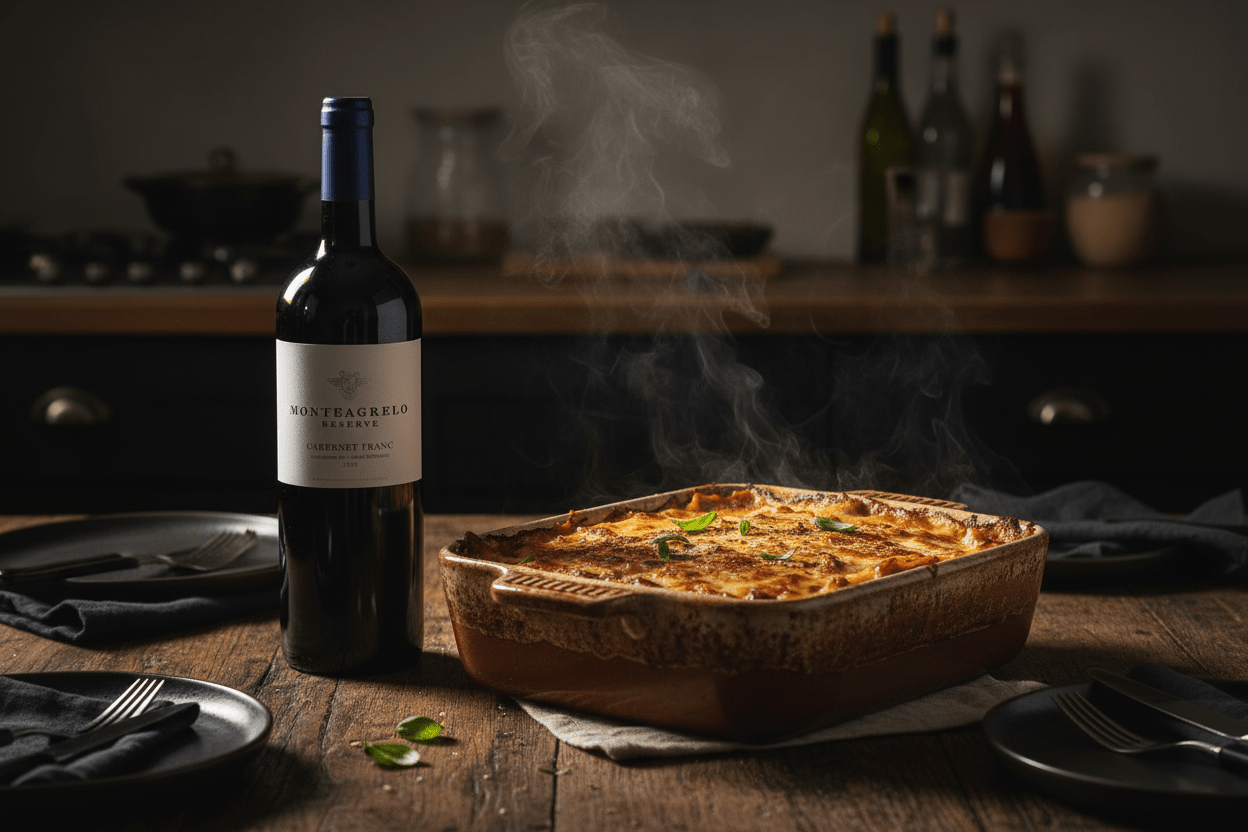 Vino Tinto Monteagrelo Cabernet Franc Bressia, Mendoza - Vino Argentino - La Cava