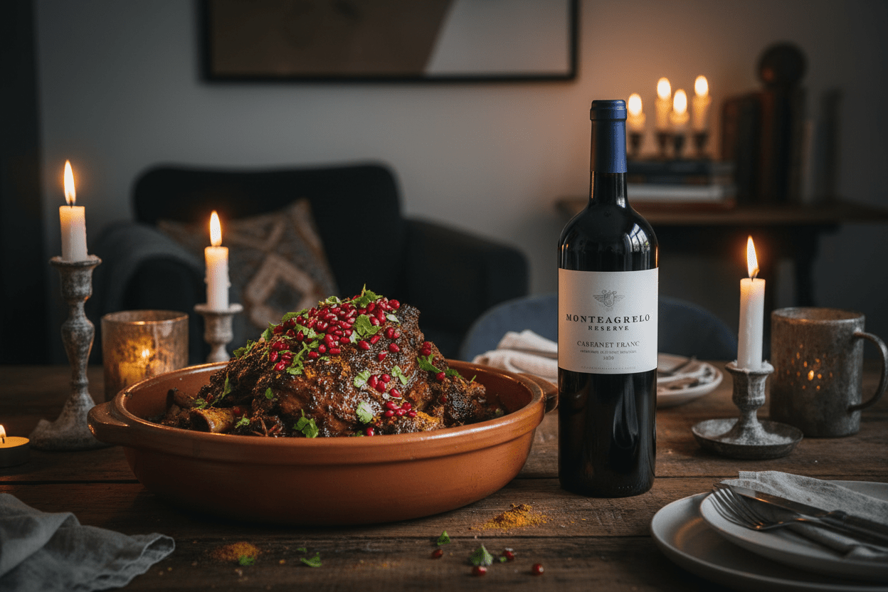 Vino Tinto Monteagrelo Cabernet Franc Bressia, Mendoza - Vino Argentino - La Cava