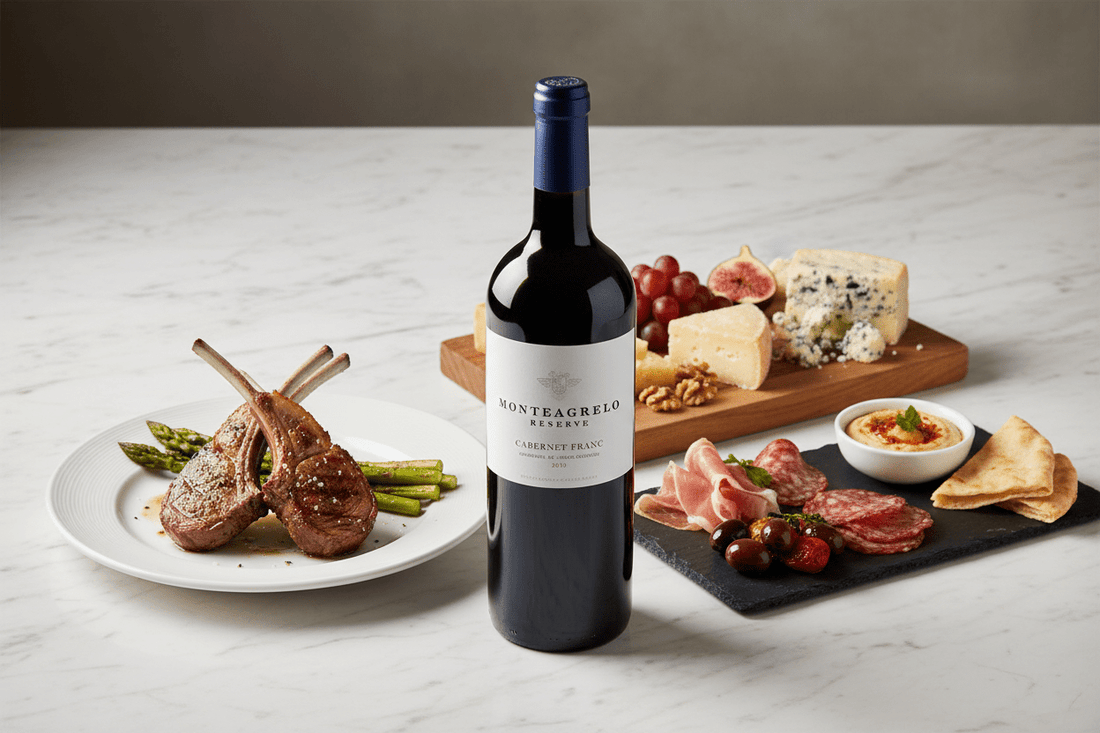 Vino Tinto Monteagrelo Cabernet Franc Bressia, Mendoza - Vino Argentino - La Cava