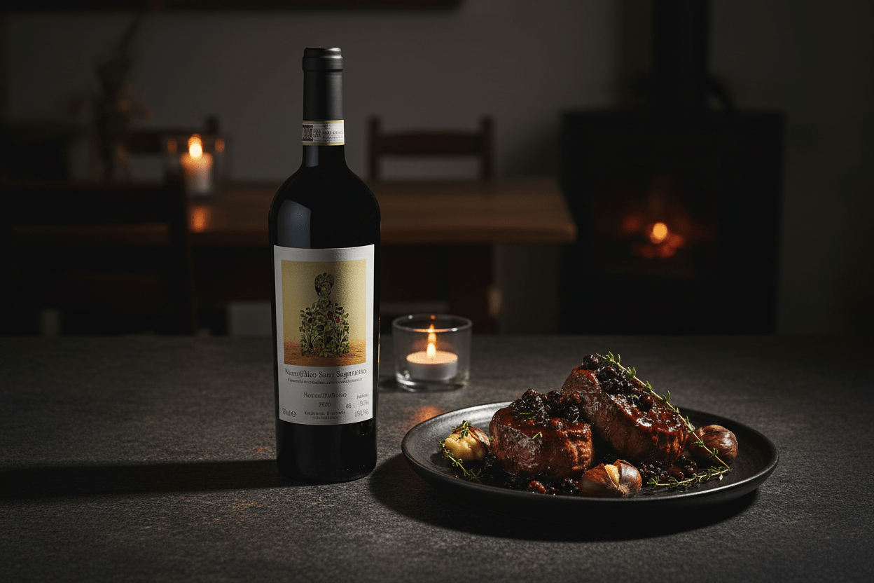 Vino Tinto Montefalco Sagrantino 2016 Italia - La Cava