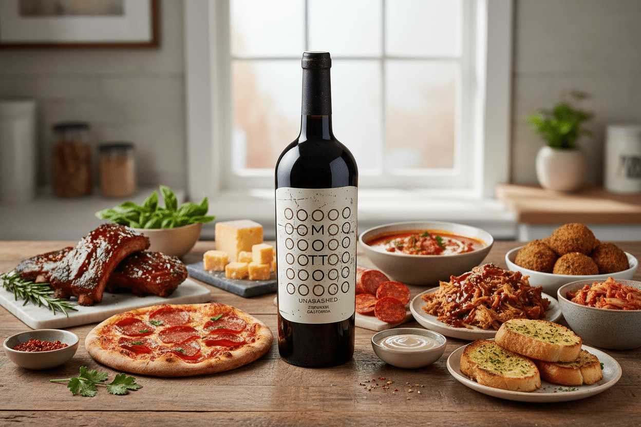Vino Tinto Motto Unabashed Zinfandel 750ml California - Vino de Estados Unidos - La Cava