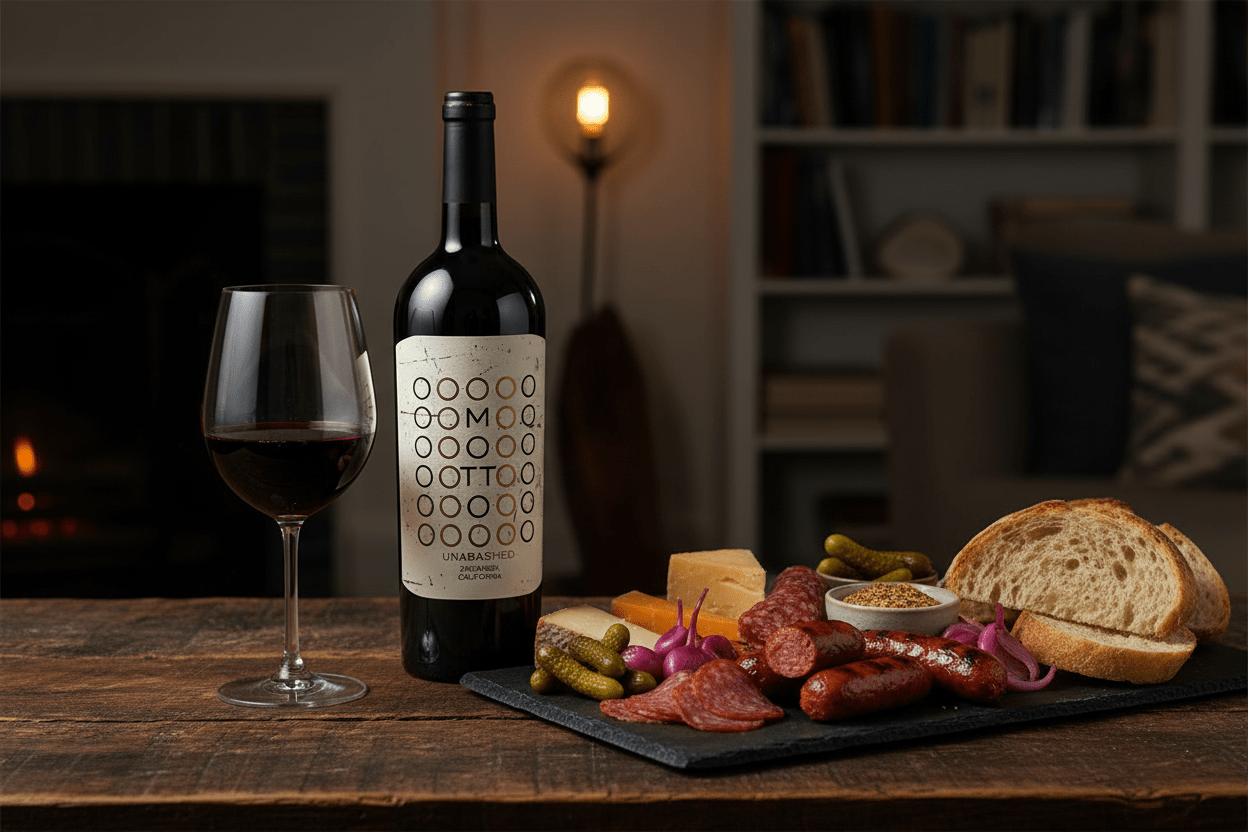 Vino Tinto Motto Unabashed Zinfandel 750ml California - Vino de Estados Unidos - La Cava
