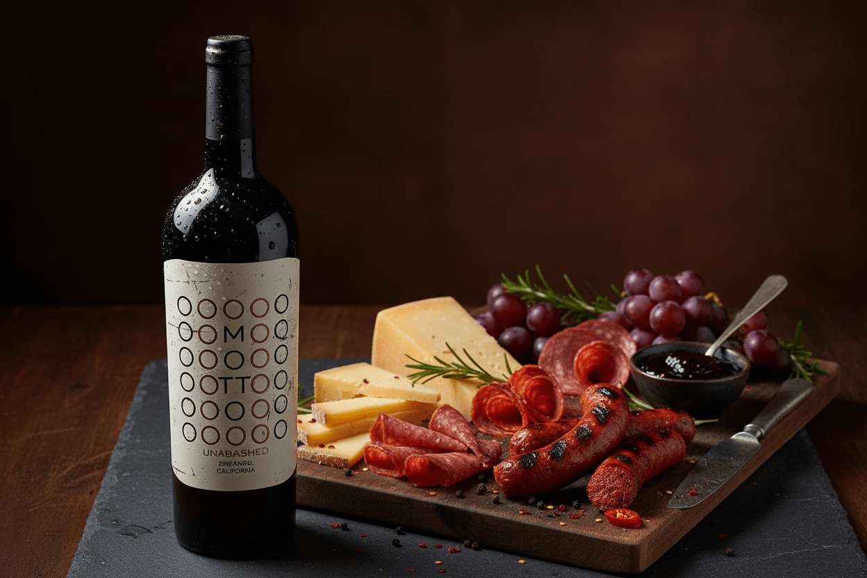 Vino Tinto Motto Unabashed Zinfandel 750ml California - Vino de Estados Unidos - La Cava