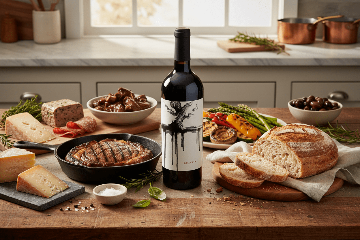 Vino Tinto Mount Peak Gravity Red Blend 750ml Monte Rosso Vineyard California - Vino de Estados Unidos - La Cava