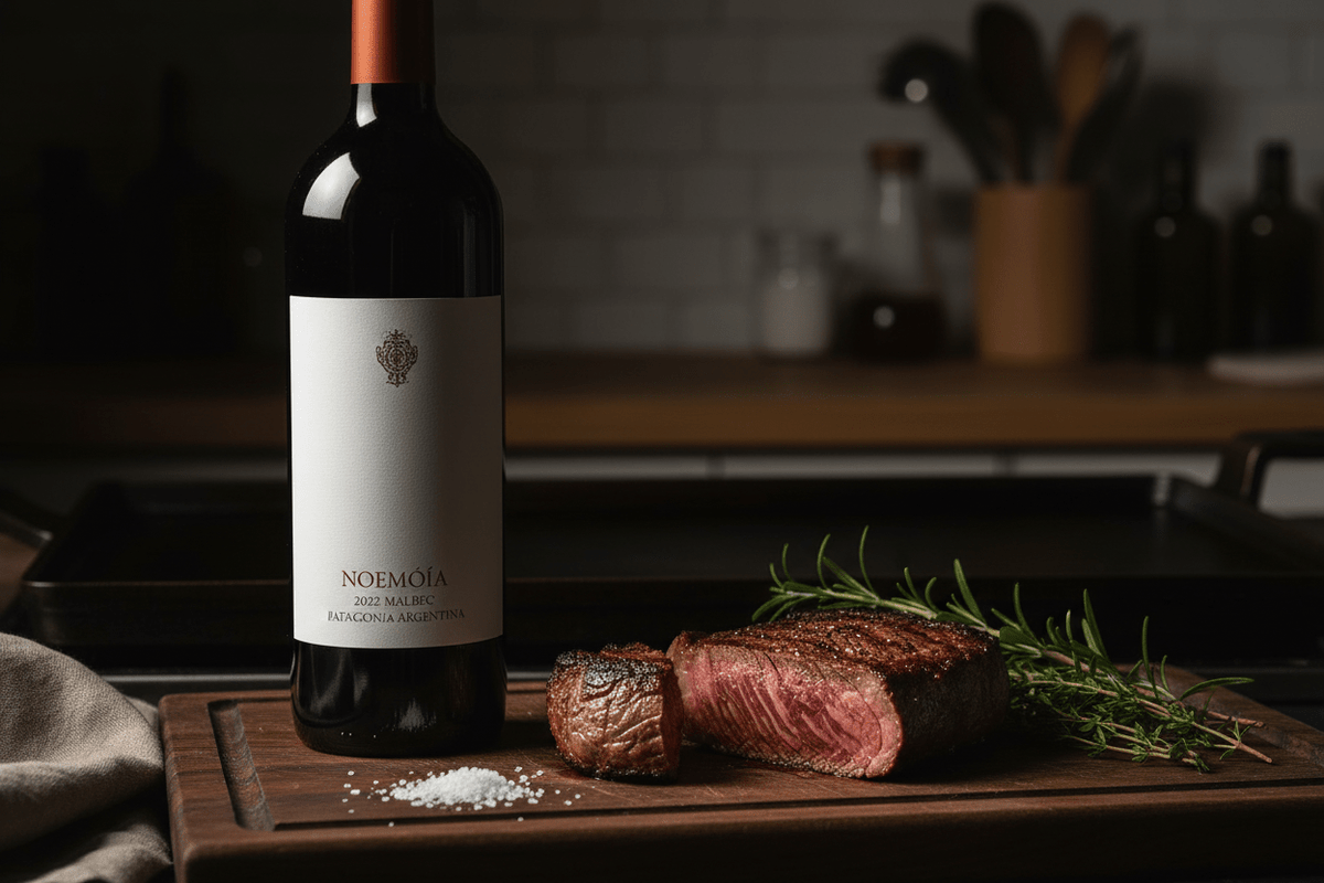 Vino Tinto Noemía 2022 Malbec Icono de la Patagonia - Vino Argentino - La Cava