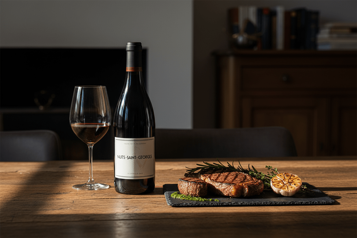 Vino tinto nuits-saint-georges 2019 domaine de celle & fils - Vino de Francia - La Cava
