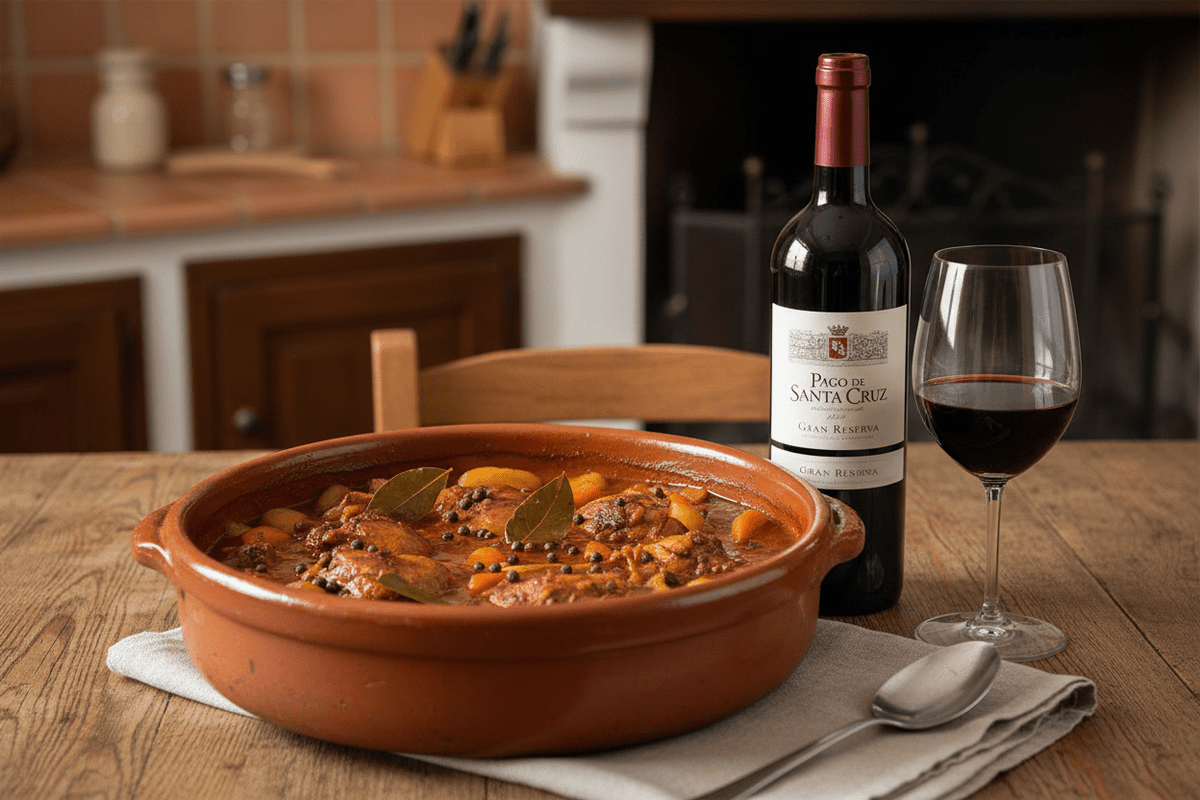 Vino Tinto Pago de Santa Cruz Gran Reserva 750ml, Ribera del Duero España - La Cava