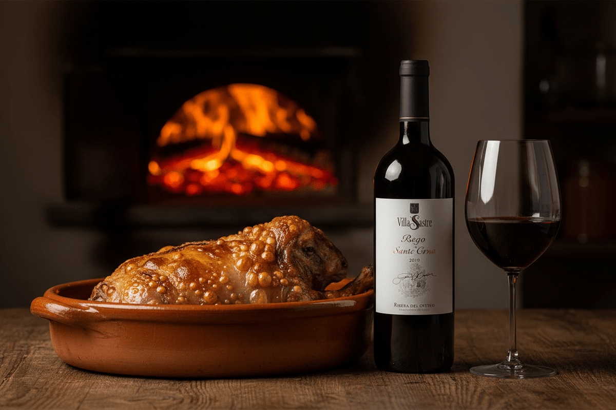 Vino Tinto Pago de Santa Cruz Gran Reserva 750ml, Ribera del Duero España - La Cava