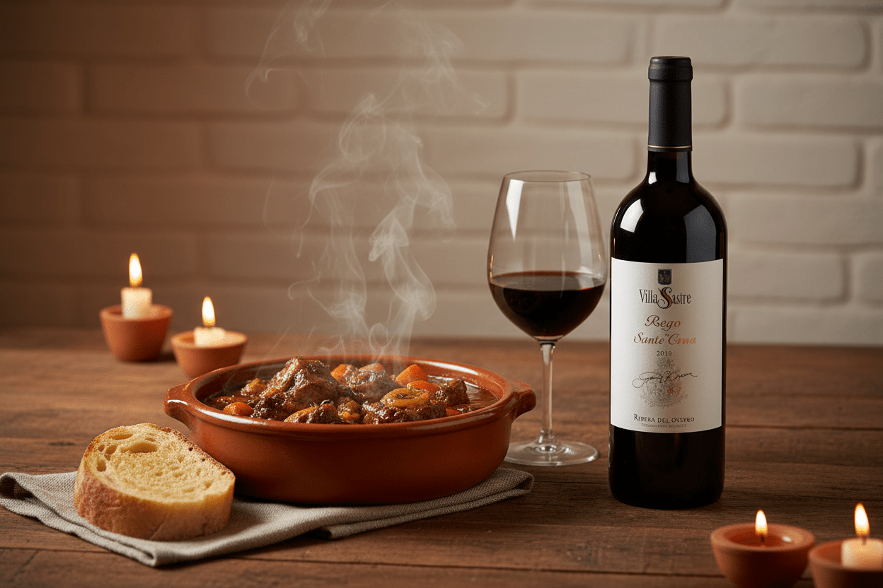 Vino Tinto Pago de Santa Cruz Gran Reserva 750ml, Ribera del Duero España - La Cava