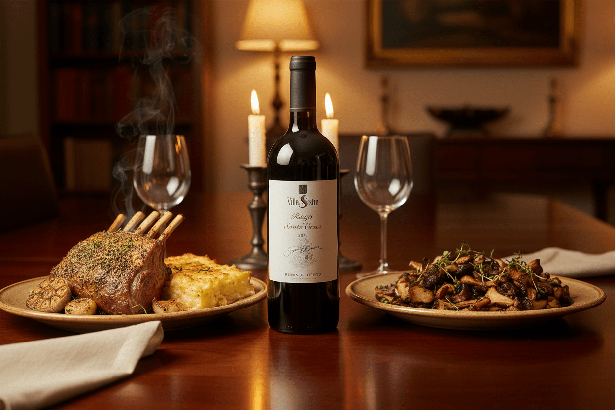 Vino Tinto Pago de Santa Cruz Gran Reserva 750ml, Ribera del Duero España - La Cava