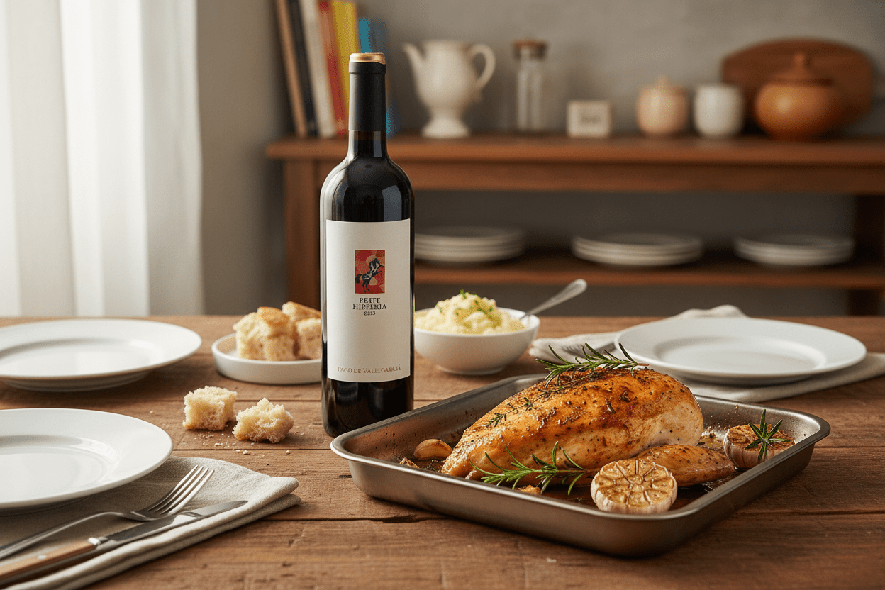 Vino Tinto Petit Hipperia 2023 750ml Pago de Vallegaría - Vino de España - La Cava
