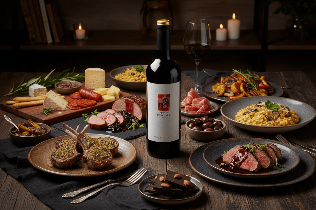 Vino Tinto Petit Hipperia 2023 750ml Pago de Vallegaría - Vino de España - La Cava