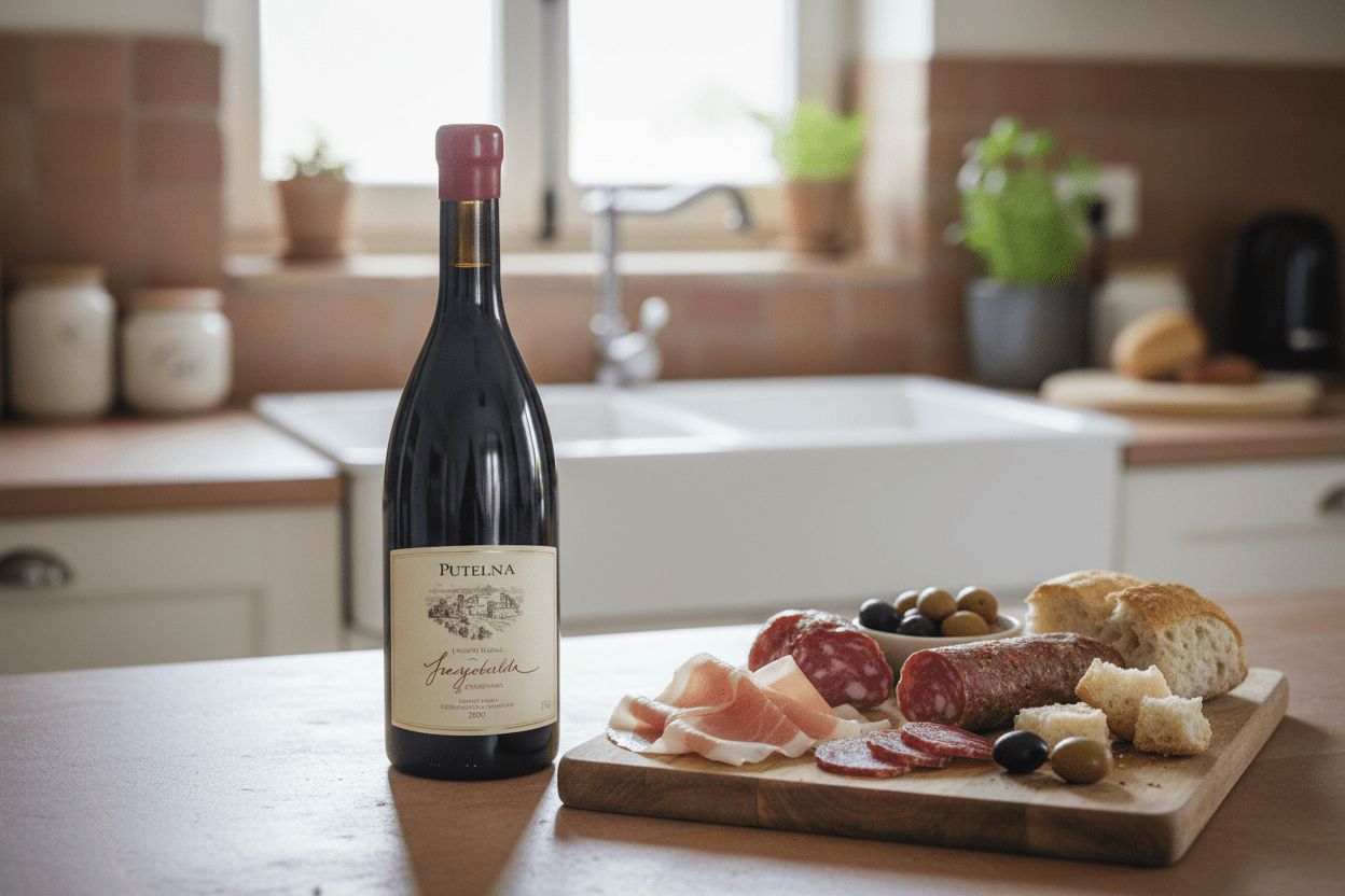 Vino tinto petruna anfora 2020 Italia - La Cava