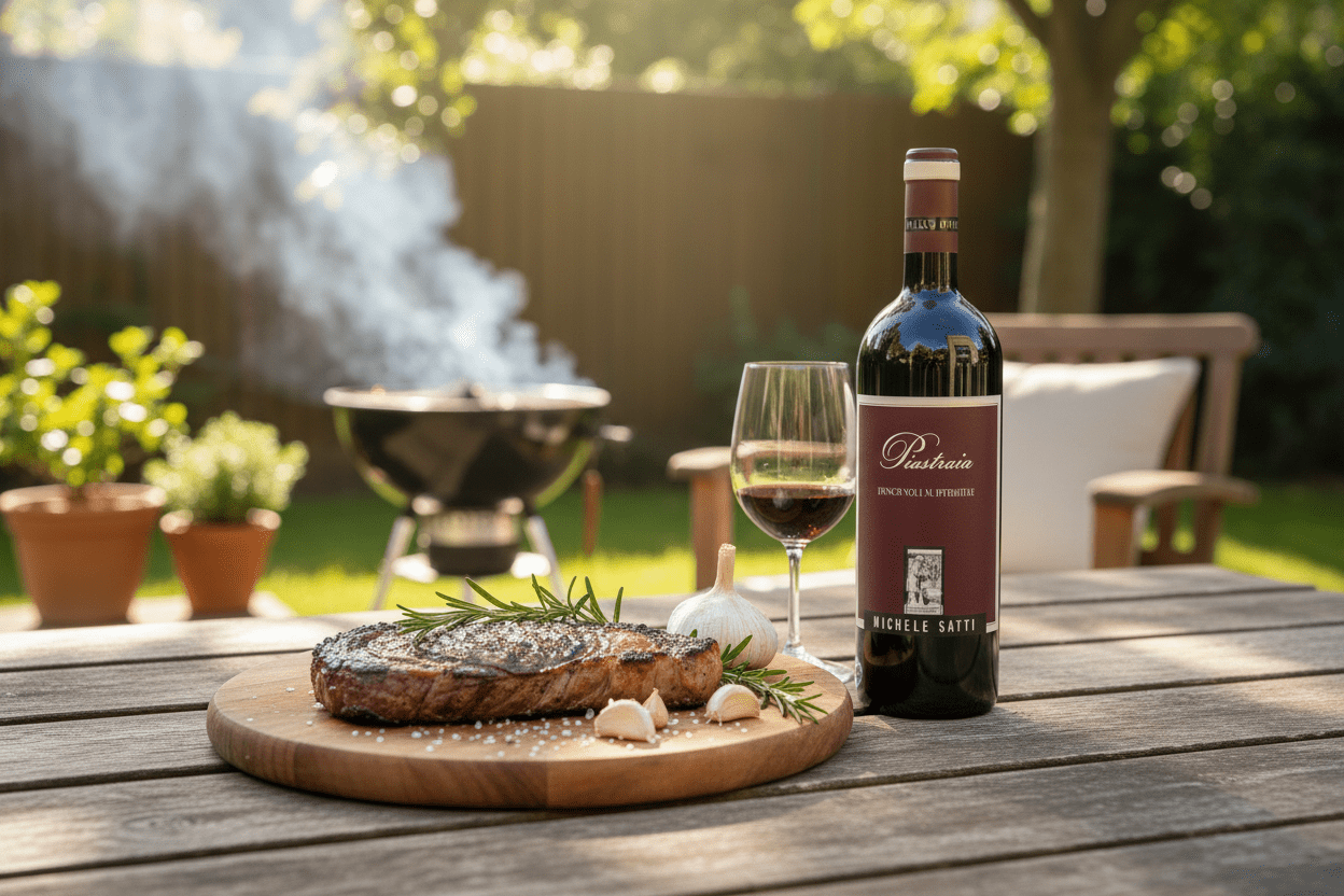 Vino tinto piastraia 2020 750ml Italia - La Cava