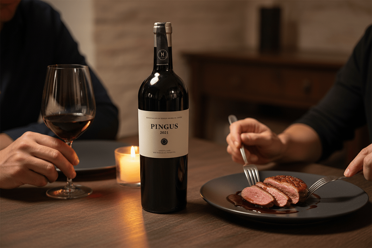 Vino Tinto Pingus 2021 de 750 ml - La Cava