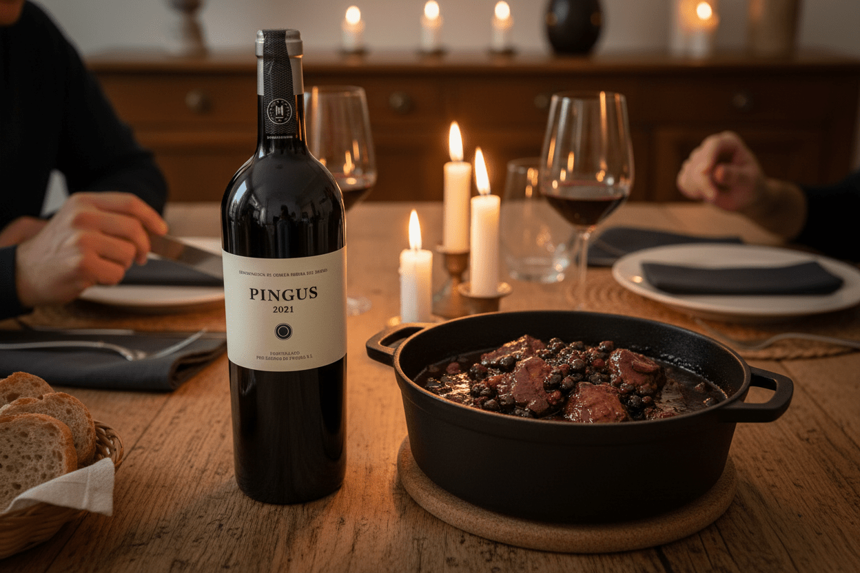 Vino Tinto Pingus 2021 de 750 ml - La Cava